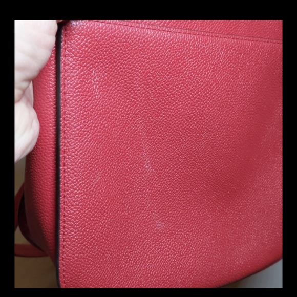 Authentic Red Kate Spade leather crossbody bag - Picture 3 of 14